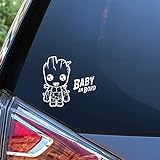 Baby an Bord Aufkleber Auto Baby Groot On Board Baby in Car Aufkleber Paket...