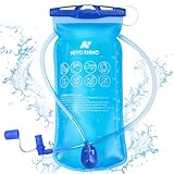 N NEVO RHINO Trinkblase 2 l, auslaufsicher, BPA-frei, breite Öffnung, 2 l...