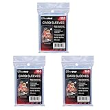 Ultra Pro Kartenhüllen Sleeve, 300 Stück, Standardgröße, Polypropylen...