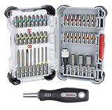 Bosch 45x Extra Hard Schrauberbit-Set, 44+1‑tlg. (168 x 110,5 mm,...