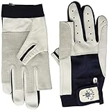 BluePort Erwachsene (Unisex) Segelhandschuhe aus Leder-2 Finger frei M,...