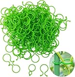 200 Stück Grün Pflanzenclips Klein,Tomate Clips ,Wiederverwendbar...