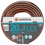 Gardena Comfort FLEX Schlauch 13 mm (1/2 Zoll), 20 m: Formstabiler,...