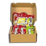 Genusslebenbox mit 600g Skittles im zufälligen Mix, Kaubonbons zum Teilen