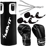 MOVIT® Boxsack-Set 25 kg, gefüllt, inkl. Boxsack (Höhe 80cm x...