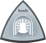 kwb Multitool Schleifplatte für Delta-Schleifer, inkl. Multitool Aufsatz,...