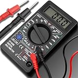 Retoo Digital Multimeter mit Ohmmeter, Amperemeter, Voltmeter für AC/DC...