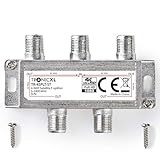 TronicXL Digitaler 4-Fach SAT Verteiler Antennenweiche Antennen Kabel DVBC...