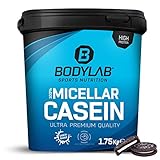 Bodylab24 Casein Micellar Cookies & Cream 1750g, 100% pures Casein, reich...