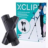 XCLIP Unterarm-Krückenhalter Unterwegs - Leichter, tragbarer 20-22,6 mm...