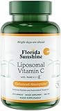 Florida Sunshine Liposomales Vitamin C 500 mg – 120 Kapseln | Verbesserte...