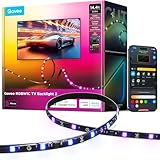 Govee TV LED Hintergrundbeleuchtung 2 Schneidbar für 32-70 Zoll TVs,...