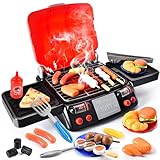 IEEILULU 27 Pcs Barbecue Grill Kinder, Küche BBQ Spielzeug Set,...