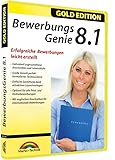 Bewerbungsgenie 8.1 - Bewerbungen professionell schreiben für Windows 11,...