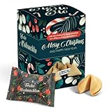 FOOD Crew 12x Weihnachtsglückskekse mit Spekulatius Geschmack -...