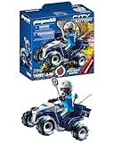 PLAYMOBIL | City Action | Polizei-Speed Quad mit Rückzugsmotor | Spielzeug...
