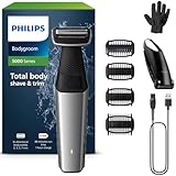 Philips Bodygroom Series 5000, wasserfester Trimmer für Intimbereich und...