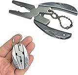Pocket Mini Zange Multi Tool, Multitool Zange 7 in 1 Multifunktionszange...