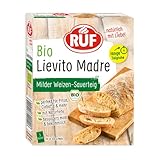 RUF Bio Lievito Madre Sauerteig, milder Weizen-Sauerteig, getrocknete...