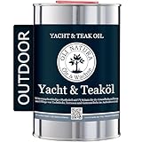 OLI-NATURA Yacht & Teaköl 1 Liter - Premium UV-Schützendes,...