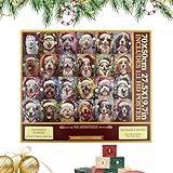 Advent-Puzzle-Kalender - 1000 Stücke Weihnachten Puzzle 24 Boxen...
