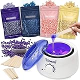 Waxing set Wachsmaschine Wachswärmer gerät, Wax Warmer mit Wachsperlen...