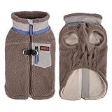FEimaX Warme Hundemantel Winddichte Haustier Winter Fleece Hundejacke...