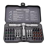 Yechiry 40 in 1 Magnetischer Ratschenschraubendreher Satz, 58 Zahn Ratsche...