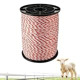 1000m Weidezaunlitze,Litze Weidezaun Pferde,Weidezaun Elektrozaun...