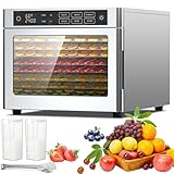 6/8/10/12-stufiger Dörrautomat, 800 W elektrischer Dörrautomat mit...