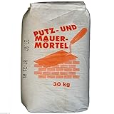 30Kg Mauermörtel 0,33€/Kg Putzmörtel Trockenmörtel Kalk-Zement-Mörtel...