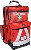 Team Impuls Notfallrucksack Medicus/PRO -M- LEER - rot aus Plane mit...