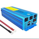 JNPGVTCD Power Reine Sinuswelle 4000 W 5000 W DC12 V/24 V auf AC110 V 127 V...