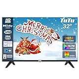 TuTu 32 Zoll TV Fernseher (80cm) LED HD Ready Dolby Audio Triple Tuner...