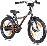 PROMETHEUS BICYCLES Kinderfahrrad 18 Zoll Jungen ab 6 Jahre - Kinder...