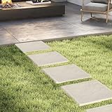 COSTWAY Trittsteine für Garten, 8er Set, Gehwegplatten 39,5 x 39,5 cm,...