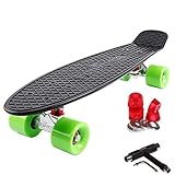 FunTomia Kinder Skateboard Cruiserboard Miniboard 57cm mit oder ohne LED...