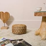 wohnfreuden Rund Pouf Sitzkissen Sitzsack-Hocker Fußhocker Bodenkissen...
