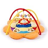 Krabbeldecke für Baby, Spielbogen mit Musik und Licht, zum Spielen im...