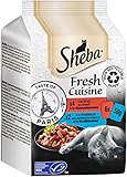 Sheba Katzennassfutter Fresh Cuisine Taste of Paris, 36 Portionsbeutel,...