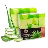 Panu Seifen Aloe Vera - Vegane Duschseife für alle Hauttypen - Naturseife...