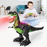 BAZOVE Ferngesteuert Dinosaurier Spielzeug, 2.4Ghz Elektronik T-Rex...