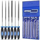 EffektWerk - Nadelfeilenset - 6-tlg für Holz, Metall, Kunststoff und...