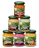 biozentrale Brotaufstriche Bestseller-Box | 6 x 125 g | vegan & laktosefrei...