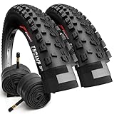 Fincci Fahrradreifen 26x2.25 – Paar MTB 26 Zoll FaltReifen 57-559 (27...