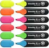 Schneider Job 150 Textmarker (aus recyceltem Kunststoff, ausgezeichnet mit...