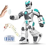 VATOS Roboter Kinder Spielzeug, 40CM Groß Ferngesteuerter , Programmierbar...