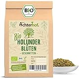 Bio Holunderblüten 100g | getrocknet und geschnitten in höchster...