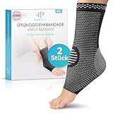 Health Press® Sprunggelenkbandage – Professionelle Stützstrümpfe –...