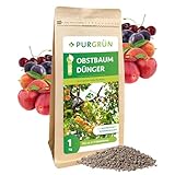 Purgrün® Bio-Obstbaum-Dünger 1 kg – Organisch-mineralische Rezeptur...